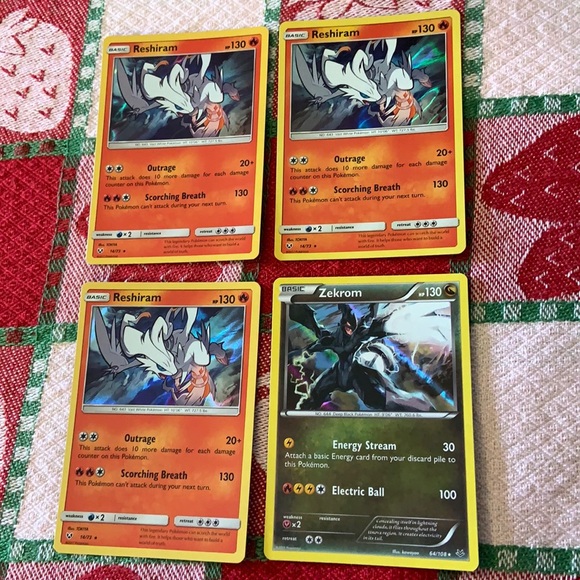 Pokemon TCG Reshiram/Zekrom Bundle (4 Cards) - Picture 2 of 7